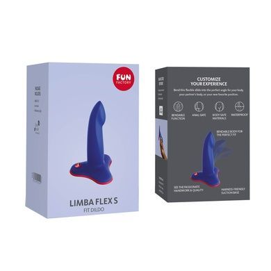 Фалоімітатор Fun Factory LIMBA FLEX S синій SX0994 фото