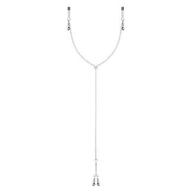 Затискачі для сосків та клітора Bedroom Fantasies Silver SX2208 фото