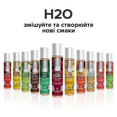 Вкусовой лубрикант JO H2O Малиновый сорбет 30мл SO1468 фото