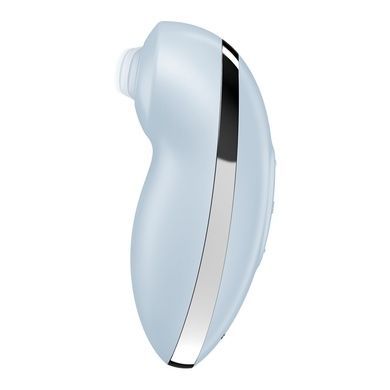 Вібростимулятор-пульсатор Satisfyer Tap & Climax 2 Blue SX2183 фото