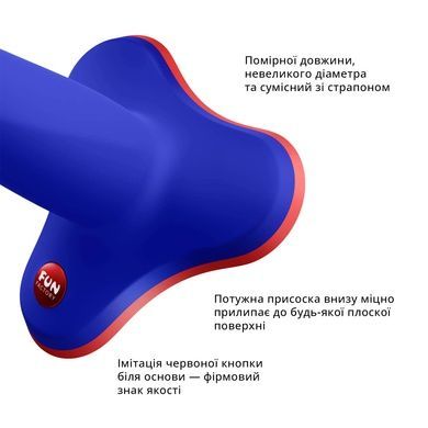 Фалоімітатор Fun Factory LIMBA FLEX S синій SX0994 фото