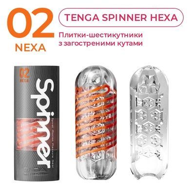 Мастурбатор Tenga Spinner 02 Hexa SO2747 фото