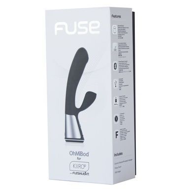 Вібратор кролик Ohmibod Fuse for Kiiroo Black SO2907 фото