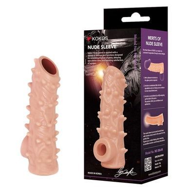 Насадка на член Kokos Nude Sleeve NS 006 L SX1482 фото