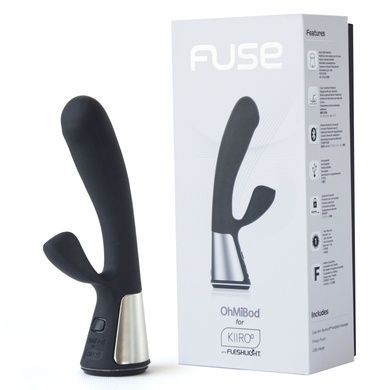 Вібратор кролик Ohmibod Fuse for Kiiroo Black SO2907 фото