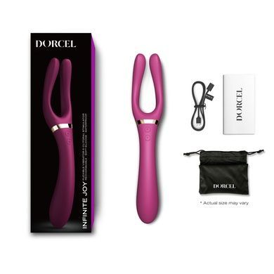 Вибратор-стимулятор Dorcel INFINITE JOY PLUM унисекс SO7380 фото