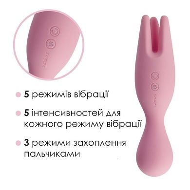 Вибратор для чувствительных зон Svakom Nymph Pale Pink SO4850 фото