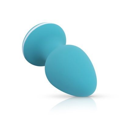 Анальна вібропробка Cala Azul Blanca Vibrating anal plug SO8887 фото