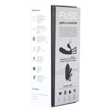 Вібратор кролик Ohmibod Fuse for Kiiroo Black SO2907 фото
