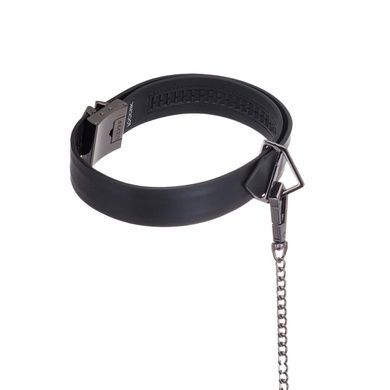 Повідець LOCKINK Tied Collar with Leash Set Black SX0829 фото