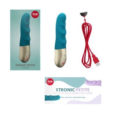 Мініпульсатор Fun Factory STRONIC PETITE deep sea blue SX0923 фото