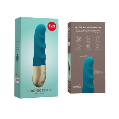 Мініпульсатор Fun Factory STRONIC PETITE deep sea blue SX0923 фото