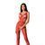 Еротичний бодістокінг з малюнком Passion BS085 red One size