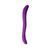 Двойной фаллоимитатор Wooomy Twoooney Semirealistic Double Dong Purple SO8218 фото
