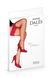 Чулки в крупную сетку Anne De Ales ERICA T2 Red