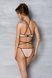 Комплект білизни Passion CHIKA SET, XXL/XXXL, cream, топ, трусики