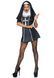 (SALE) Костюм черниці Leg Avenue Naughty Nun M, сукня, головний убір