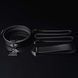 Повідець LOCKINK Tied Collar with Leash Set Black SX0829 фото 4