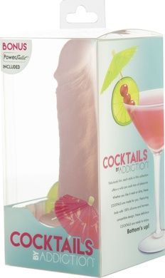 Фалоімітатор на присосці Cocktails by Addiction Peach Bellini SX1300 фото