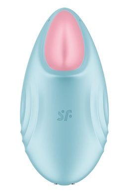 Вибратор для клитора Satisfyer Tropical Tip Light Blue SO7142 фото