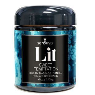 Масажна свічка Sensuva Lit Sweet Temptation 113г SX2599 фото