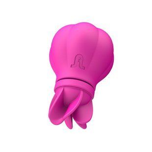Вибратор Adrien Lastic Caress Pink с вращением AD11091 фото