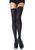 Щільні непрозорі панчохи Leg Avenue Opaque Nylon Thigh Highs Black, one size