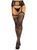 Панчохи Leg Avenue French Rose Backseam Garter Belt Stockings Black One Size