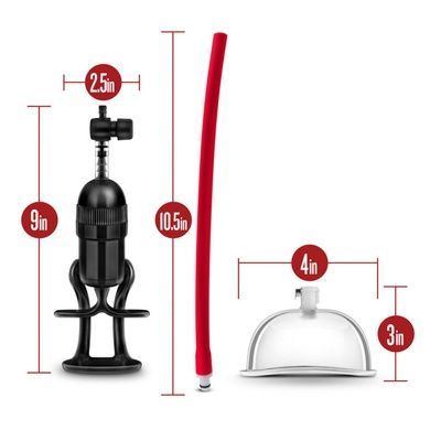 Вакуумный насос для вульвы Temptasia by Blush Intense Pussy Pump System SO8838 фото