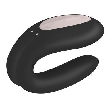 Смарт-вибратор для пар Satisfyer Double Joy Black SO3898 фото