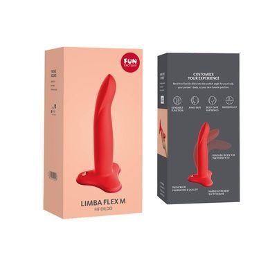 Фалоімітатор Fun Factory LIMBA FLEX M кораловий SX0995 фото