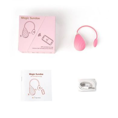 Смарт виброяйцо Magic Motion Sundae Pink SO7014 фото