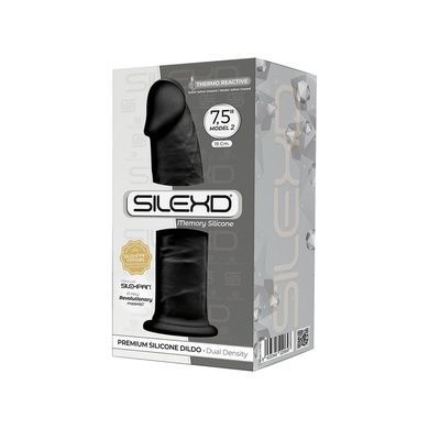 Фалоімітатор SilexD Henry Black діаметр 4,8 см SO5025 фото