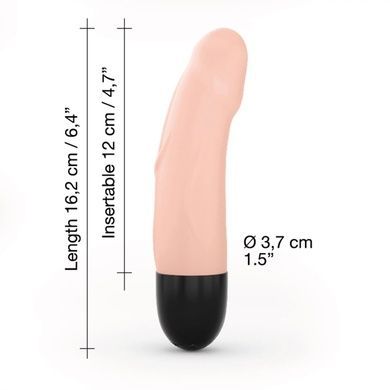 Вібратор Dorcel Real Vibration S Flesh 2.0 для точки G SO7392 фото