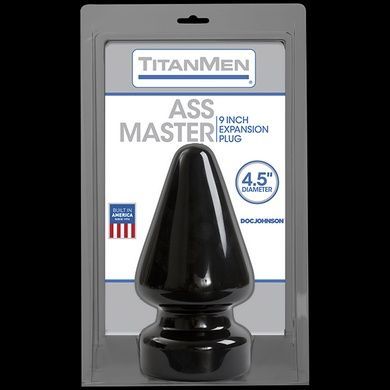 Пробка для фистинга Doc Johnson Titanmen Tools Butt Plug 4.5 Inch Ass Master SO2812 фото