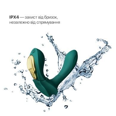 Смарт-вібратор у трусики Zalo - AYA Turquoise Green SO6647 фото