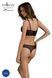 Комплект Passion DROSERA SET black, L/XL, сетка+кружево, бюстье и трусики танга