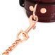 Кожаные наручники Liebe Seele Wine Red Wrist Cuffs SO9452 фото 6