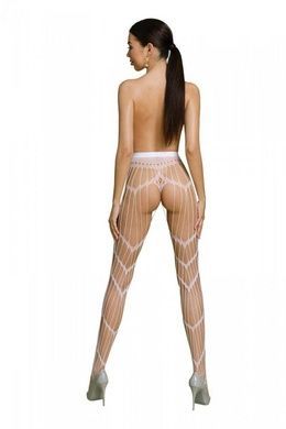 Эротические колготки-бодистокинг Passion ECO S006 white