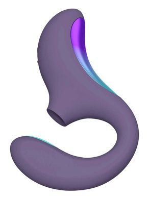 Клиторально-влагалищный звуковой стимулятор LELO Enigma Double Sonic Cyber ​​Purple SX2553 фото