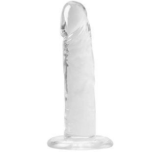 Прозрачный фаллоимитатор и насадка для страпона Alive Jelly Dildo Speedy SO3979 фото
