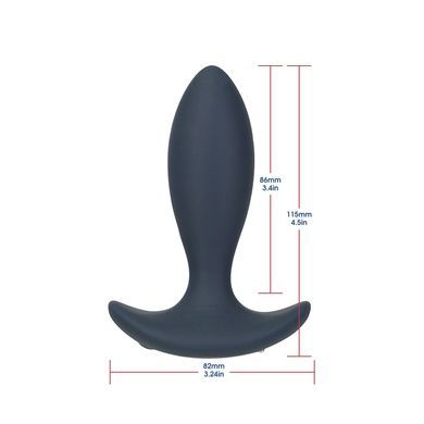 Анальна пробка з пульсацією Lux Active Throb 4.5" SO5571 фото