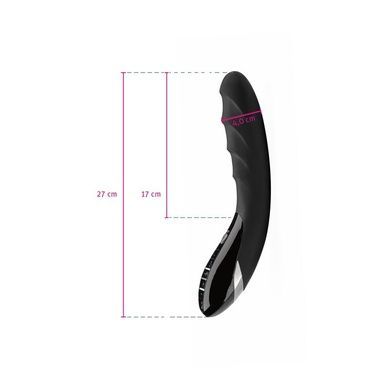 Вібратор з електростимуляцією Mystim Sizzling Simon eStim Black SO3473 фото