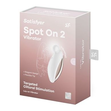 Кліторальний вібратор Satisfyer Spot On 2 White SX0578 фото