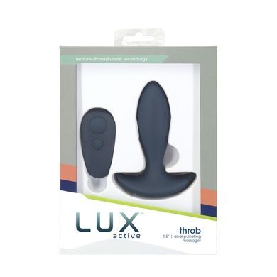 Анальна пробка з пульсацією Lux Active Throb 4.5" SO5571 фото