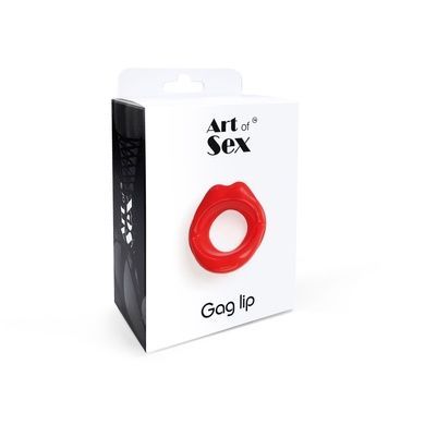 Кляп-розширювач у формі губ Art of Sex Gag lip рожевий SO6702 фото
