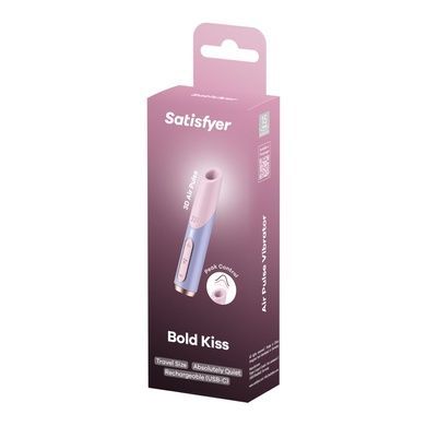 Вакуумний стимулятор Satisfyer Bold Kiss Violet SX2165 фото