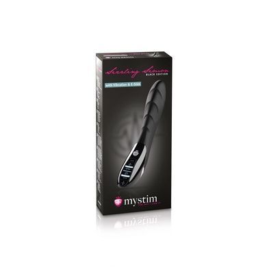 Вібратор з електростимуляцією Mystim Sizzling Simon eStim Black SO3473 фото