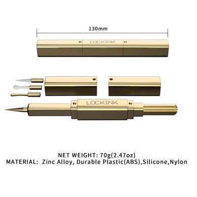 Тиклер LOCKINK 5-head Flirting Tickler - Golden SX0838 фото