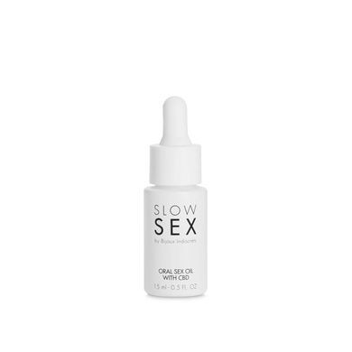 Олія для оральних ласк Bijoux Indiscrets Slow Sex 15 мл SO9339 фото